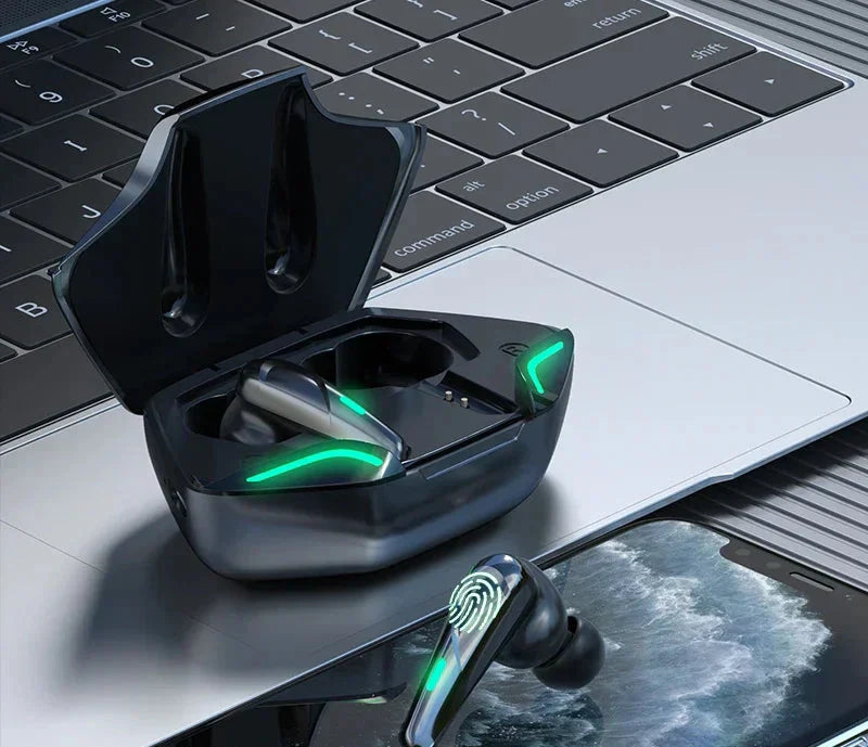 Wireless Bluetooth Gaming Earbuds with Mic – HiFi Sound