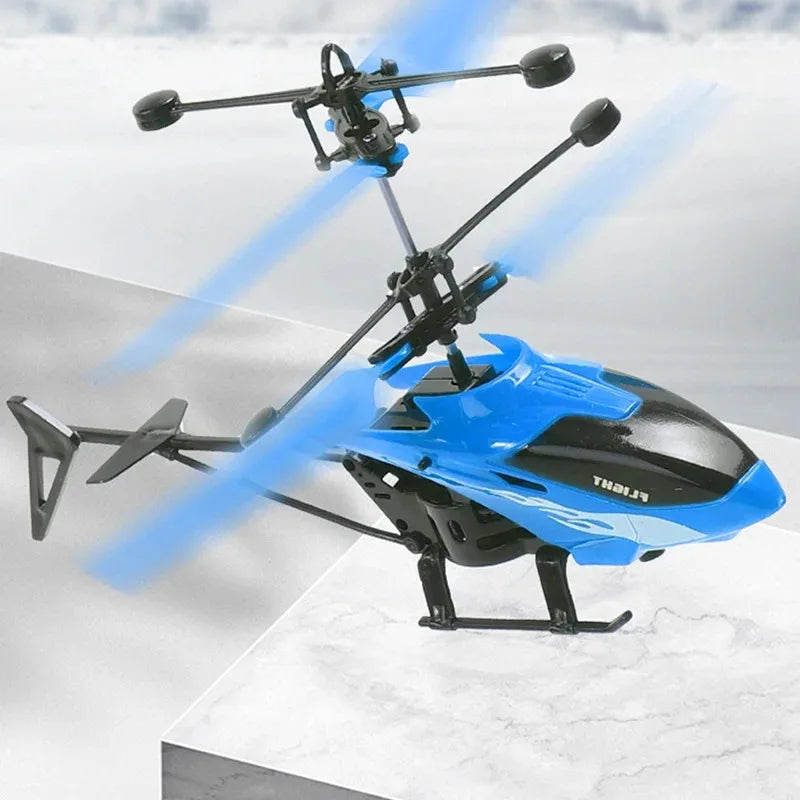 Induction Flying Helicopter Toy