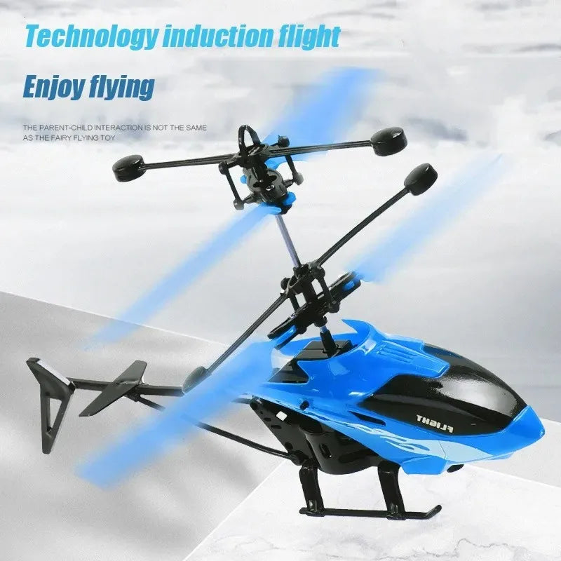 Induction Flying Helicopter Toy