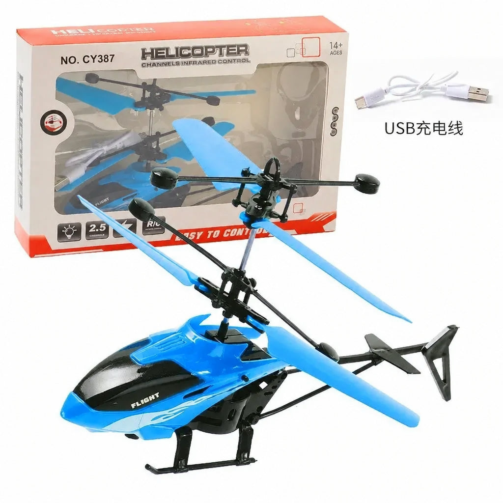 Induction Flying Helicopter Toy