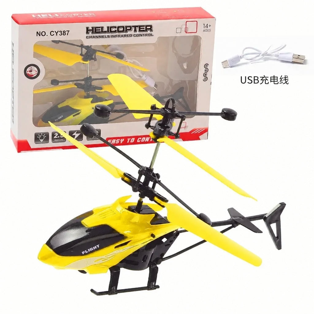 Induction Flying Helicopter Toy